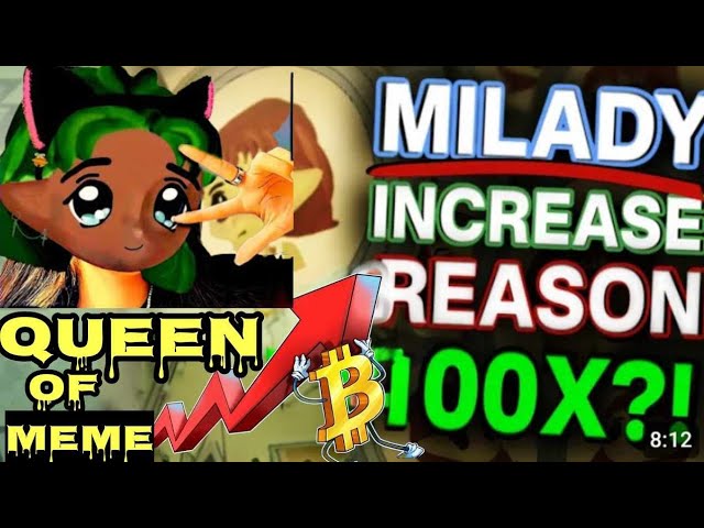 MiLady Meme 硬幣 100X - Meme 硬幣女王 #crypto #bitcoin