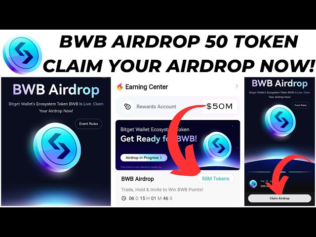 BWB Airdrop || Bitget Wallet's Ecosystem Token BWB Is Live || Claim Your Airdrop Now || AFY Info