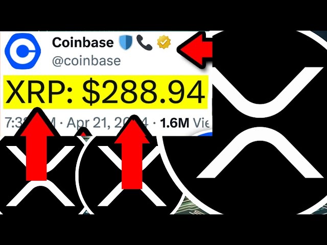 코인베이스 폭탄 약속: XRP CEO $288.94 XRP를 지금 구매하실 수 있습니다! - 현재 리플 XRP 뉴스