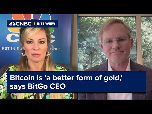 Bitcoin ist „eine bessere Form von Gold“, sagt der CEO von BitGo