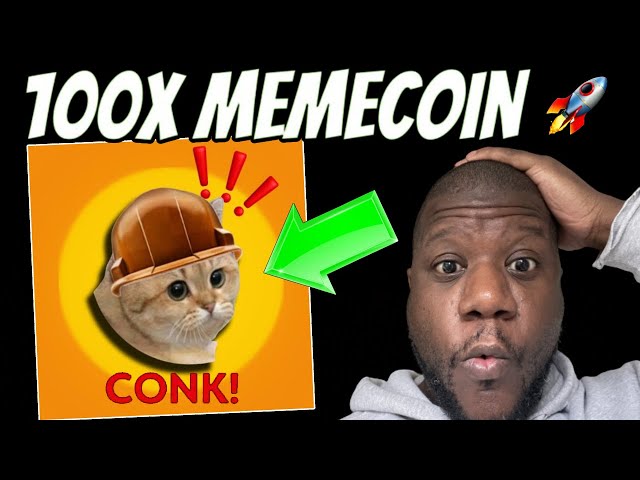 SOLANA에서 다음 100-1000x MEMECOIN을 발견했습니다! | 고양이 + 봉크 = CONK