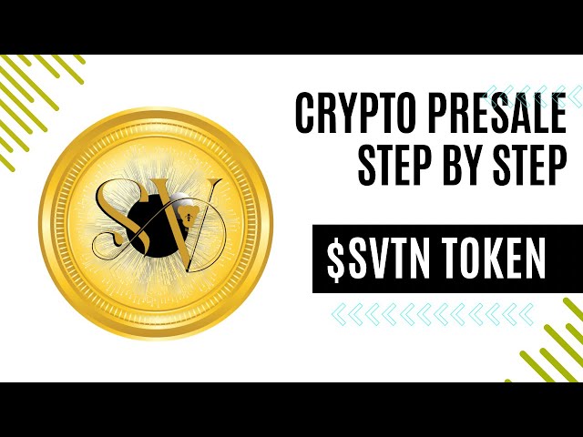 加密代幣預售逐步教學!!!! $SVTN 代幣