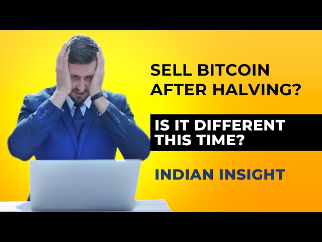 Selling Bitcoin after halving | Post halving trading plan