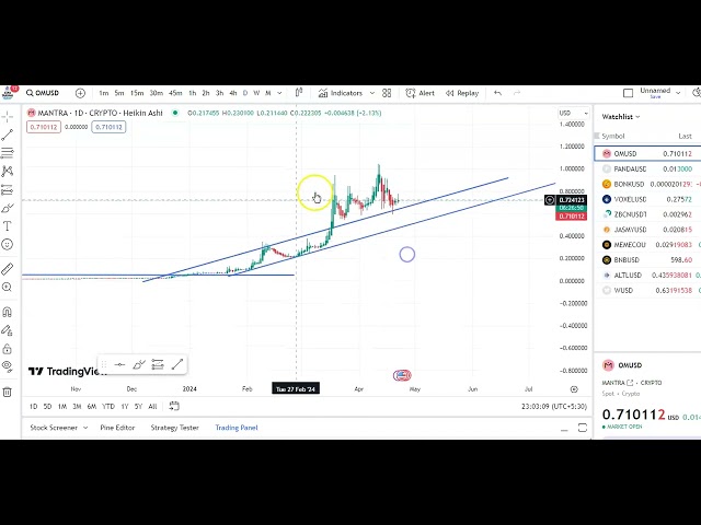 OM 幣進入和退出更新！ OM幣價格預測！ OM幣技術分析！