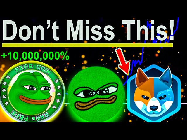 Bitcoin Ready To Pump: These MemeCoins To Follow ... (PEPE COIN Book of Meme Update)