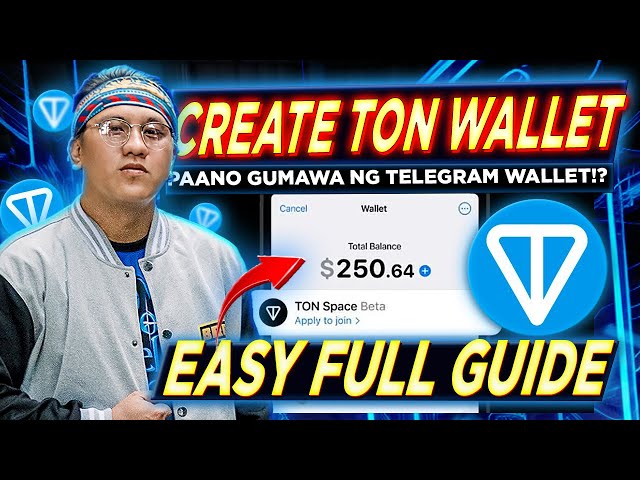 如何創建 TON 錢包 / TELEGRAM WALLET 完整指南（他加祿語）