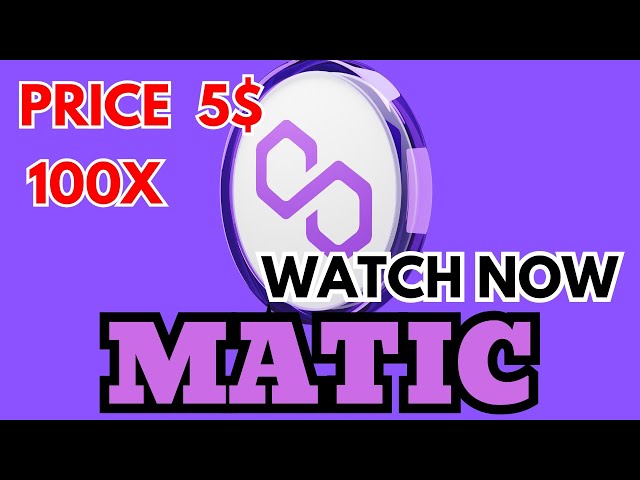 Polygon MATIC Price News Today - Technical Analysis Update, This is Happening Now!