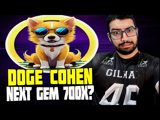 DOGE COHEN | Die neue Meme-Münze, die alles enthält, um Dogecoin zu besiegen! POTENZIAL FÜR 700X EINFACH!