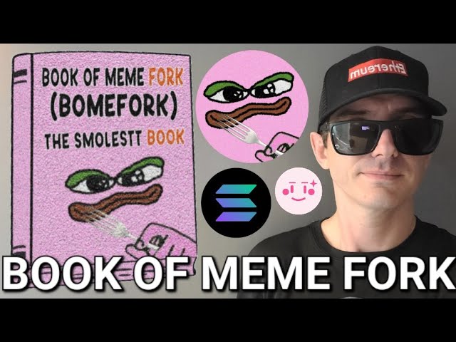 $BOMEFORK - ブック・オブ・ミーム・フォーク・トークン・クリプト・コイン・ボメ・ソル・ソラナ・プレセール・ピンクセール・レイジウム・ジュピター・新品