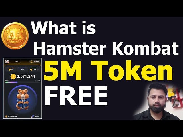 什麼是 Hamster Kombat - 免費 500 萬代幣 - 如何賺取免費加密貨幣