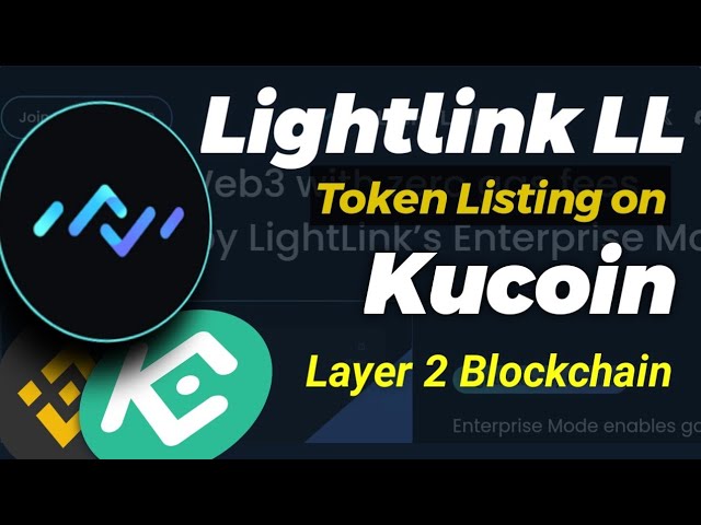 Le jeton Lightlink LL est coté sur l'échange Kucoin