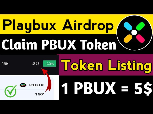 Playbux Airdrop PBUX Token Claim || Playbux Airdrop claim || Playbux Airdrop New Update