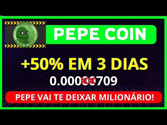 PEPE COIN EXPLODING⚠️URGENT⚠️WATCH THIS! +50% IN 3 DAYS! READY TO CUT ZERO!? +10,000%