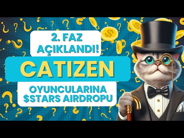 Catizen 空投 |第二階段已經宣布！ | $STARS 代幣空投給 Catizen 玩家