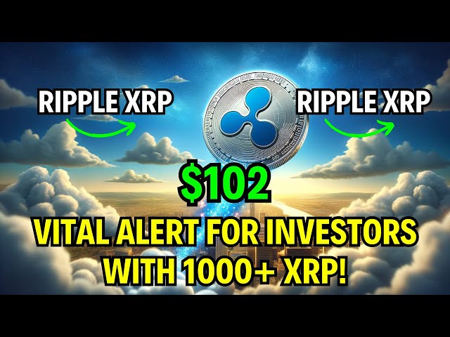 XRP 新聞：知名銀行家預測 XRP 到 2024 年底將升至 102 美元