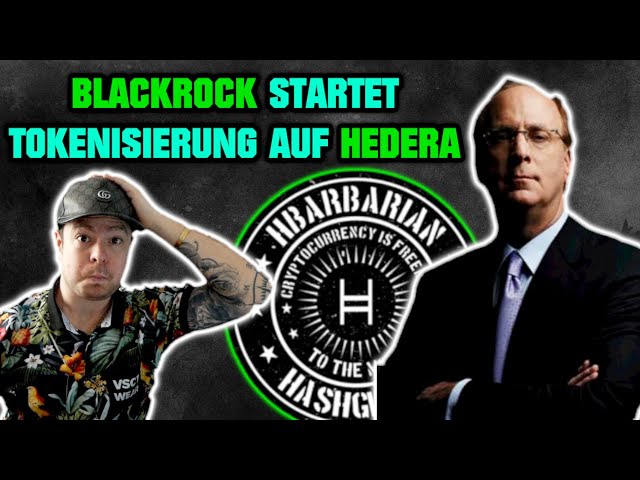 💥突发：Blackrock 开始在 Hbar 上对您的资金进行代币化！您使用的是 Hedera 网络！