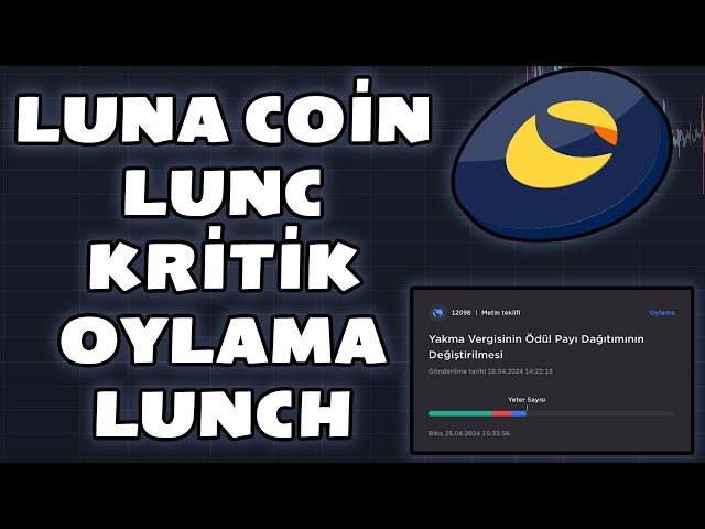 ルナ・コイン・ランチ KRİTİK・オイラマ・ソン・ダキカ・ビットコイン・ハルヴィング 🚨🚨#luc #luna #lunch #altcoin