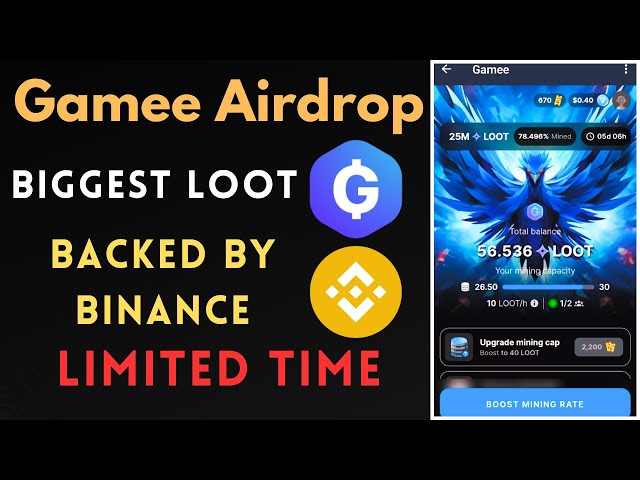 GAMES Airdrop | Biggest Airdrop | GAME Token Airdrop | Backed by Binance Labs