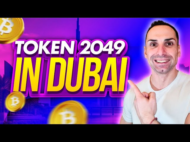 Live From Token 2049 in Dubai /Let's Explore 3 min.Crypto Banter /Lady of Crypto /The Bitcoin Man