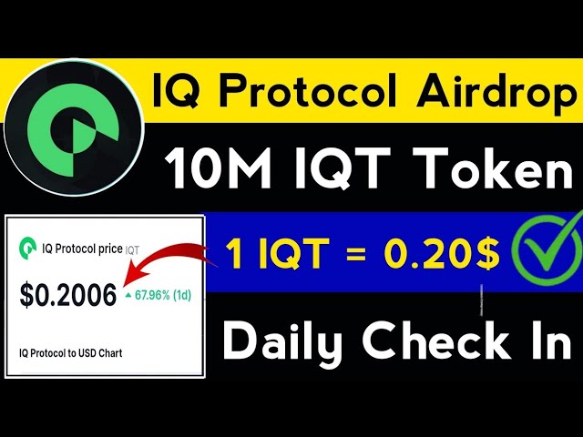 IQ Protocol Airdrop Reward $10M IQT Token|| Loot Mining In GAMEE 2024