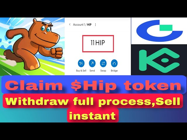 How to claim Hip token| Hip token Withdraw full process| $Hip token Claim process BD tutorial