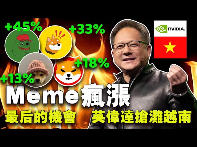 Bitcoin gagne en force, les pièces Meme sont généralement en hausse ; La Chine sévit contre le cryptage ; Binance Renzo est en ligne ;