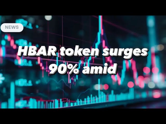 BlackRock 개입에 대한 혼란 속에서 HBAR 토큰이 90% 급등 #crypto #cryptocurrency