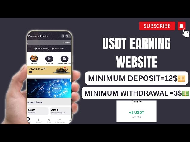 全新高收益USDT赚钱网站|每日赚取 USDT |最佳USDT投资|今日赚钱网站