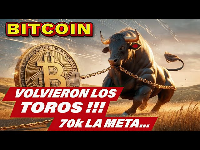 Bitcoin les Bulls sont de retour !! 70K le but ?? #bullrun #réduire de moitié