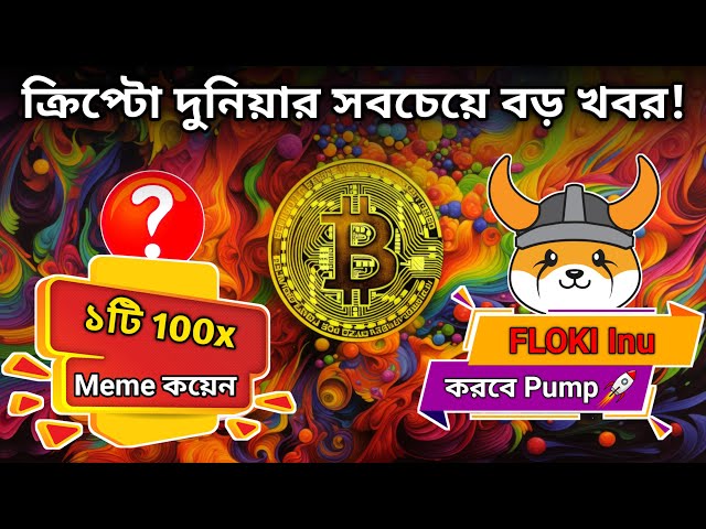 🔥100x 盈利 Meme 币 | FLOKI 大更新 |加密货币新闻 |邦加密货币