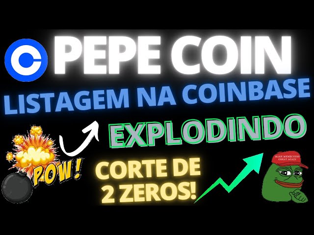 PEPE COIN、今、爆発的な効果のコインベースが + ゼロをカットします!