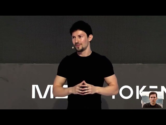 Pavel Durov 在 2024 年 4 月 19 日迪拜会议上谈论 TON 和 Notcoin Token 2049