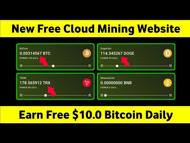 Site minier Bitcoin gratuit 2024 | Site Web gratuit de cloud mining | Gagnez 10 $ gratuits par jour sans investissement