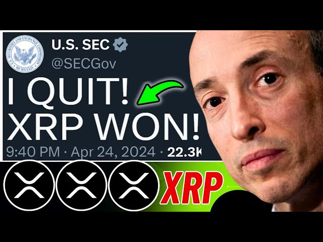 瑞波 XRP 今日新聞 美國證券交易委員會 (SEC) 執行長 Gary GENSLER RAGE 退出並接受瑞波訴訟中的損失！