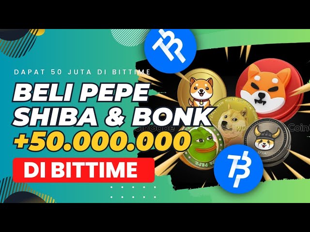 오늘 밤 PEPE, SHIBA INU, BONK를 5천만 개 구매했습니다!! BITTIME에서 수십억 수익 팁을 받아보세요!!