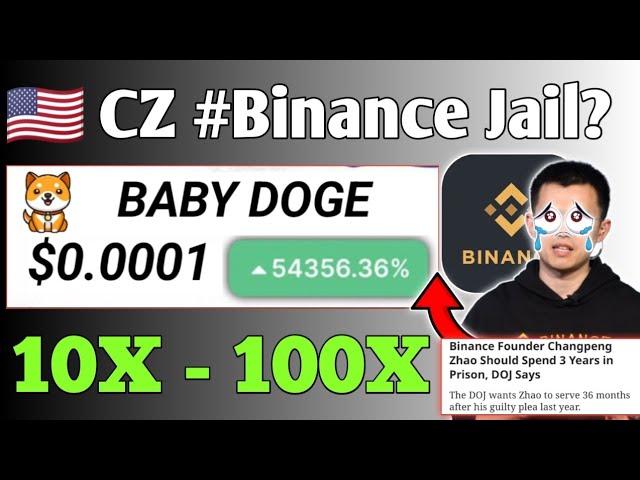 🇺🇸 CZ Binance Jail😱BABY DOGECOIN🫣BIG SURPRISE = $0.0001 NEXT😱COIN BRAKINGNEWS 오늘의 가격 예측