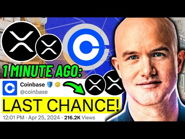 WIR HABEN COINBASE, XRP-CEO! JETZT IST DER TAG! - HEUTE RIPPLE XRP-NACHRICHTEN