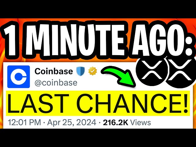 XRP 首席执行官：我们有 COINBASE ！！！今天就是今天！！！ - 瑞波币 XRP 今日新闻