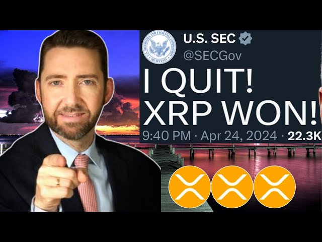 加里·詹斯勒·愤怒 (GARY GENSLER RAGE) 退出并接受瑞波诉讼中的损失！ - 瑞波币 XRP 今日新闻