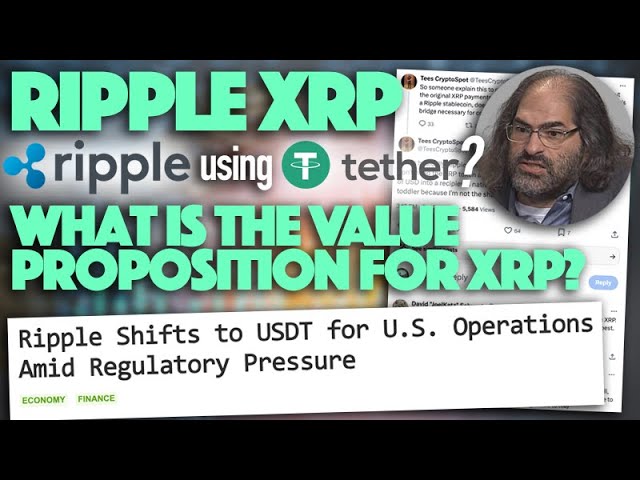 Ripple XRP : Ripple utilise-t-il l'USDT ? David Schwartz explique que la proposition de valeur existe toujours pour XRP