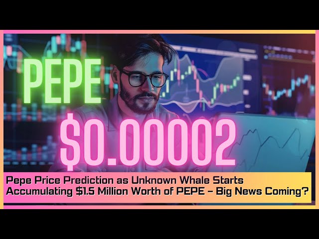 Pepe Price Prediction as Unknown Whale Starts Accumulating $1.5 Million Worth of PEPE