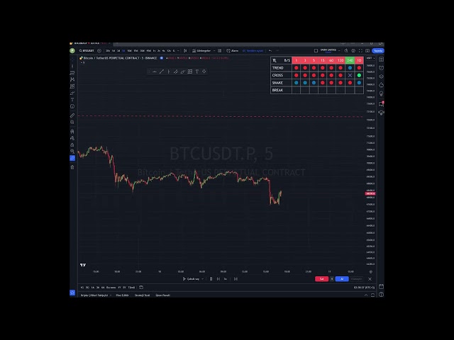 BTC-MÜNZPUMPEN- UND DUMP-SIGNAL