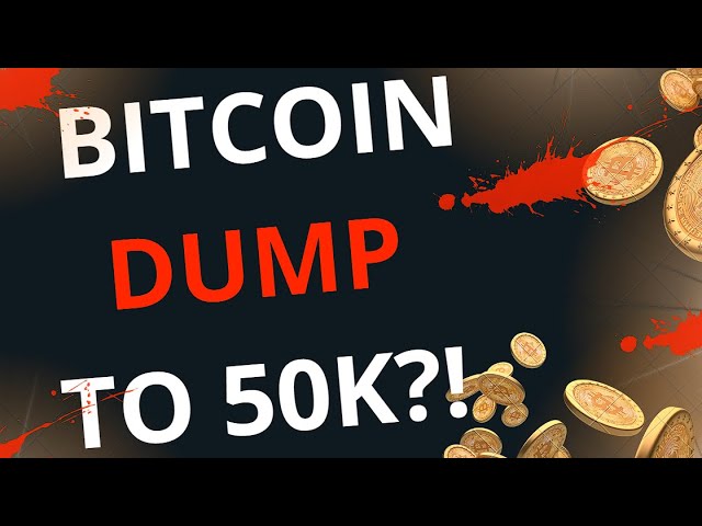 BITCOIN DUMP TO 50K?! A complete BTC breakdown and analysis about the Bitcoin price predictions!