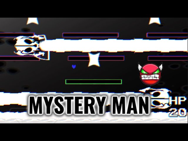 Mystery man (by Pixellolka) platformer easy demon: with the coin