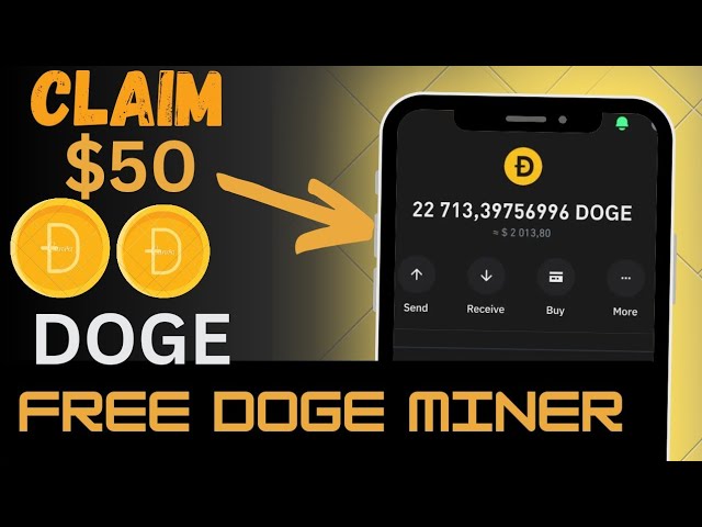 $50 Doge 코인을 받아가세요🔥 | 무료 Doge Miner✅