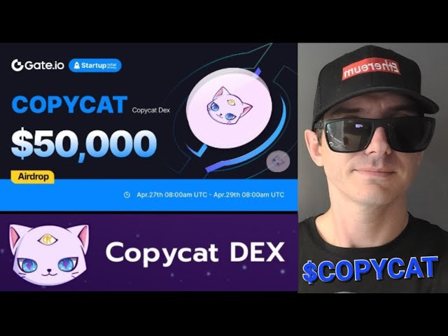 $CAT - COPYCAT DEX 代幣 加密貨幣 複製 CAT GATE GATE.IO BNB BSC PANCAKESWAP 區塊鏈互換交易