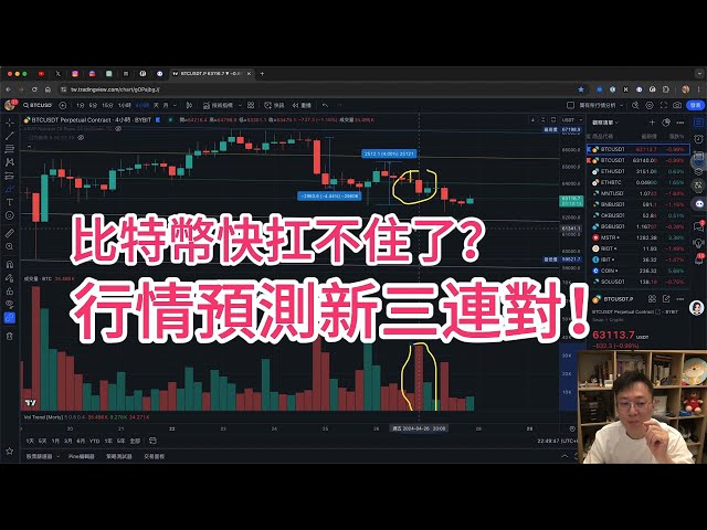 比特幣已經堅持不住了？如果沒有資金流入ETF，會不會被掏空？市場預測新三連雙！ |比特幣以太坊 比特幣以太坊 比特幣跌破比特幣 比特幣暴跌 比特幣