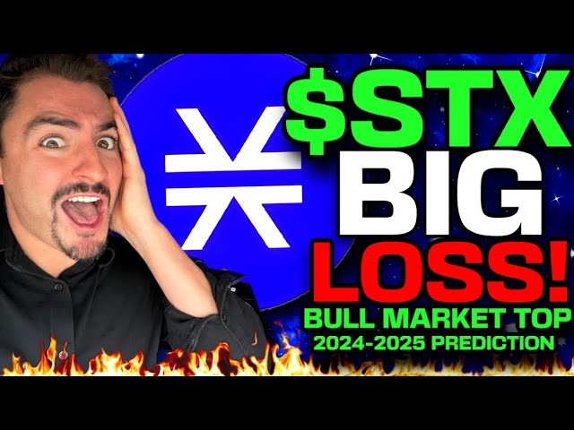 I bought Stacks ($STX) and then it CRASHED! (My Bull Run Prediction) When is the top?