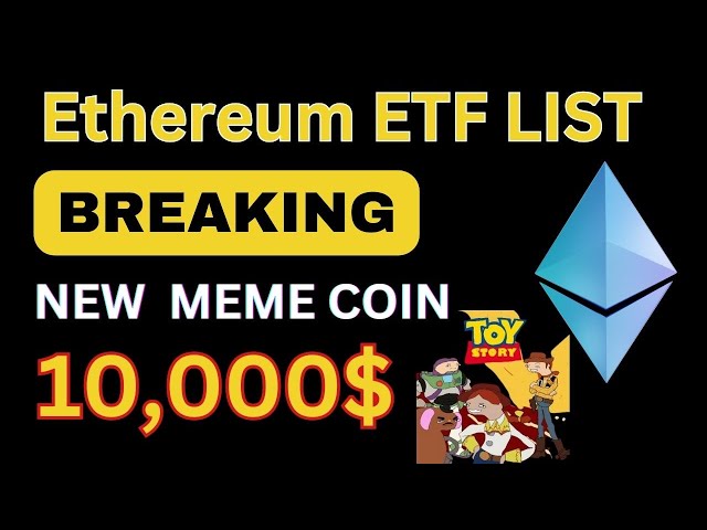 ETHEREUM COIN BREAKING NEWS||ETH ETF LISTING NEWS||ETH PRICE PREDICTION|NEW MEME  COIN #eth