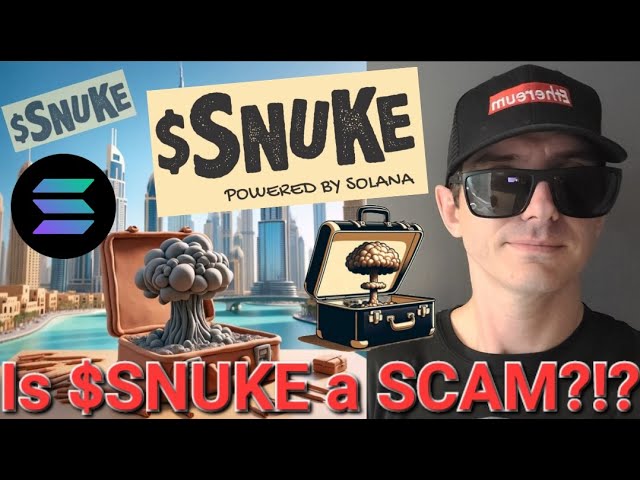 $SNUKE - SNUKE TOKEN est-il une arnaque ? CRYPTO COIN SOL SOLANA SNUKECOIN PRÉVENTE ICO RAYDIUM JUPITER DEX CEX